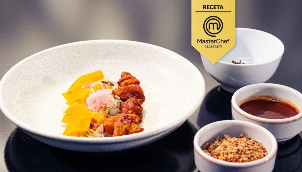 Receta pollo coreano con chorizo y vegetales Receta pollo coreano con chorizo y vegetales